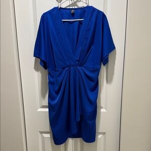 SHEIN Royal Blue Mini Dress